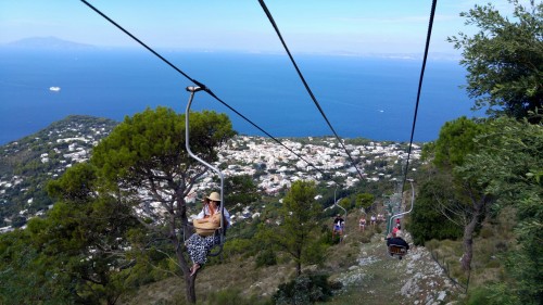 Monte Solaro Cable Car Anacapri Island Italy-035