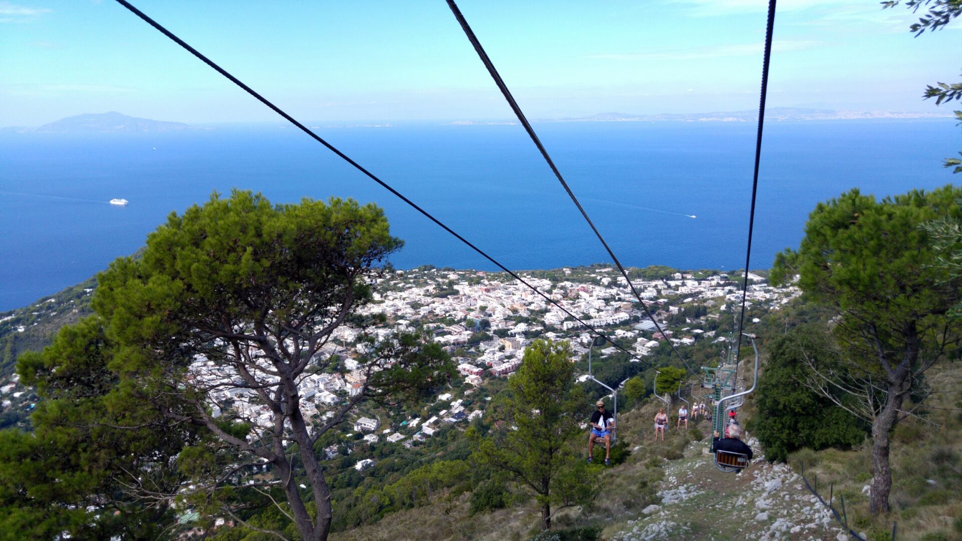 Monte Solaro Cable Car Anacapri Island Italy Visions of Travel