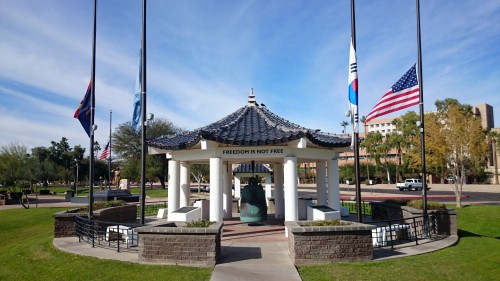 War memorial and capitol building Phoenix -013