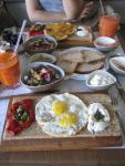 Erez bread - Lechem Erez breakfast