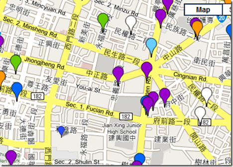 Taiwan Google Maps now include Pinyin English names