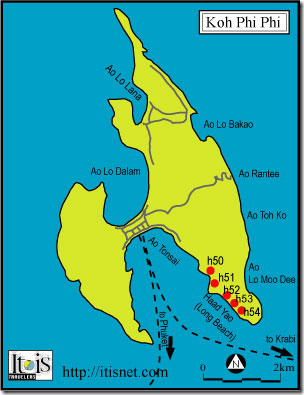 Koh-Phi-phi Don map