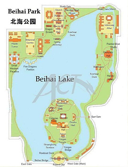 Beihai-park-map