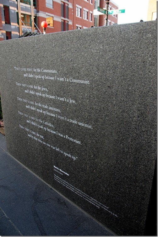 Holocaust memorial - Boston (4)