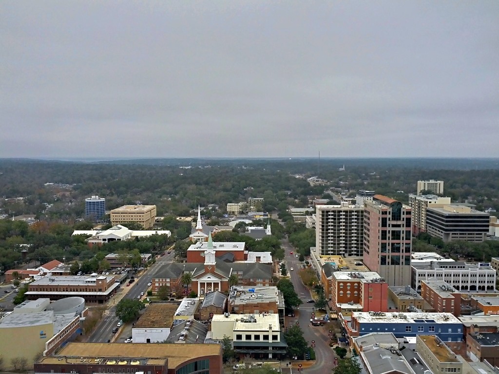 Tallahassee Observation Deck & New Capitol Building Visions of Travel