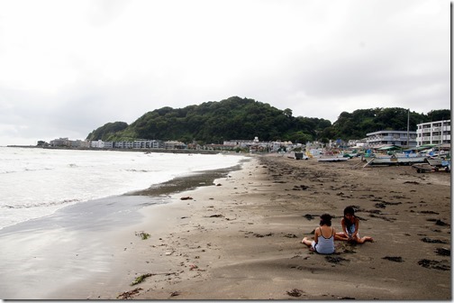 Yuigahama Beach - Kamakura Japan (2)