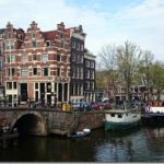 The charming canals of beautiful Amsterdam : Netherlands