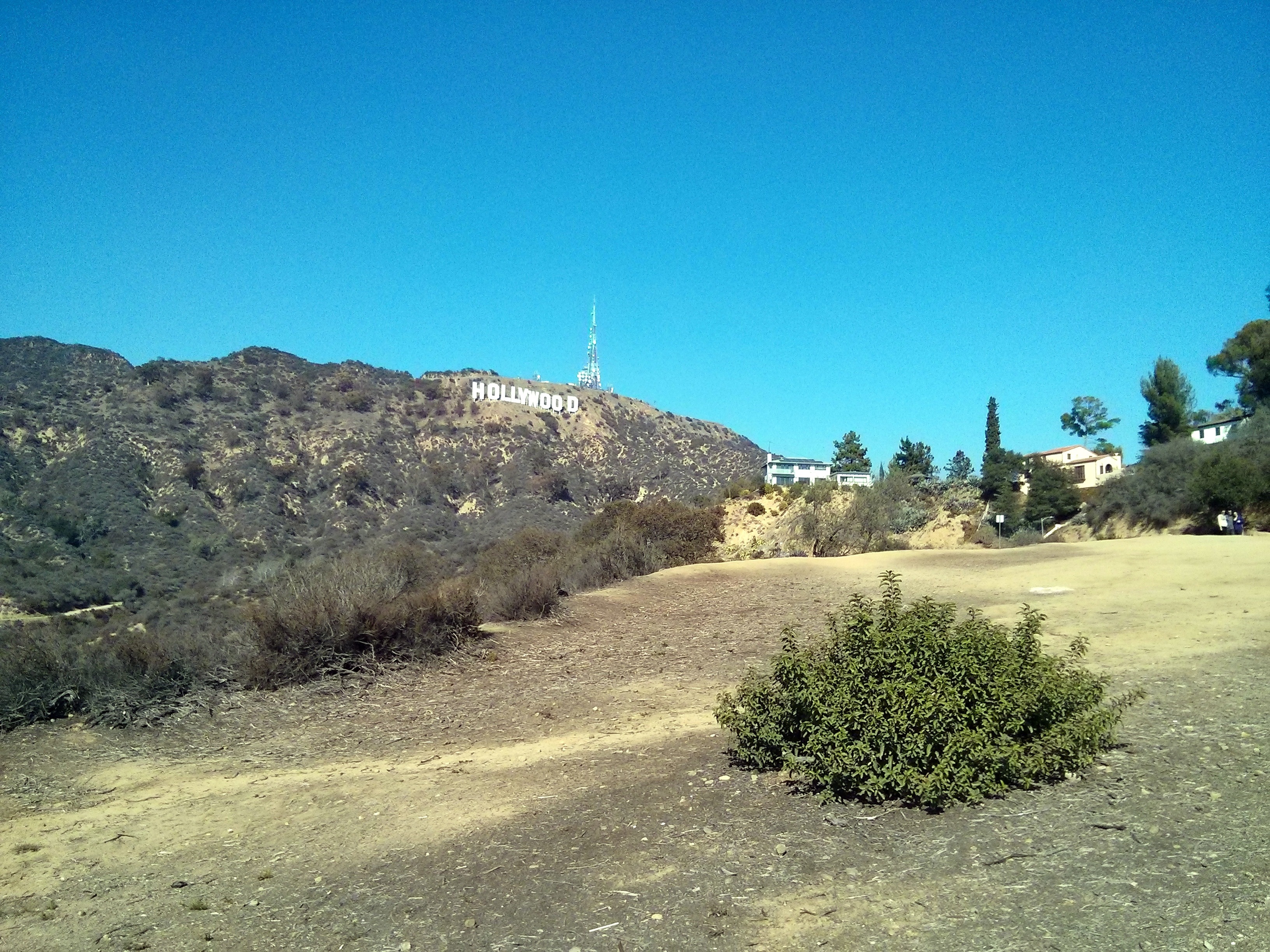 los angeles hollywood sign parken