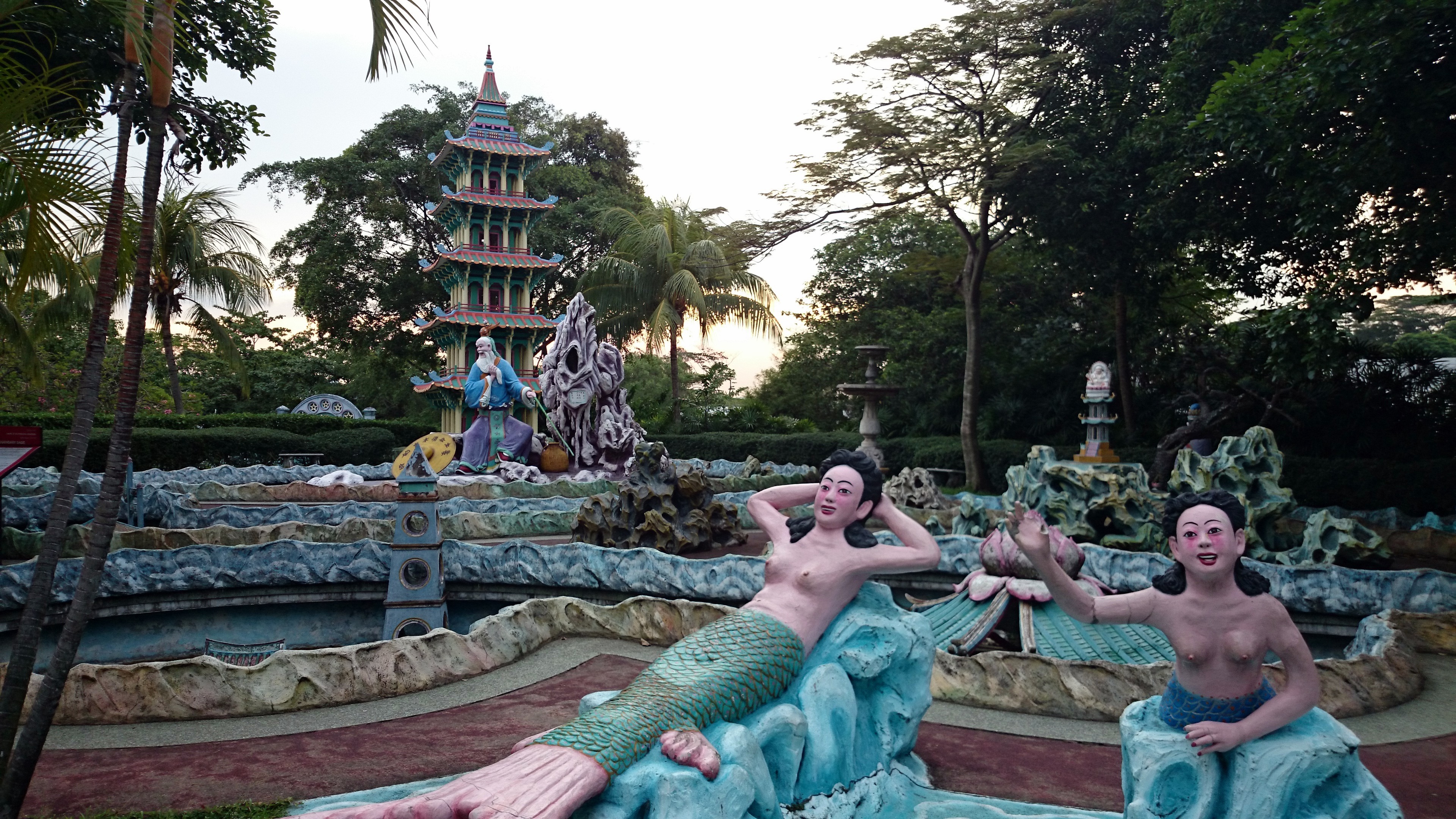 The odd Tiger Balm gardens of Haw Par Mansion Singapore Visions of