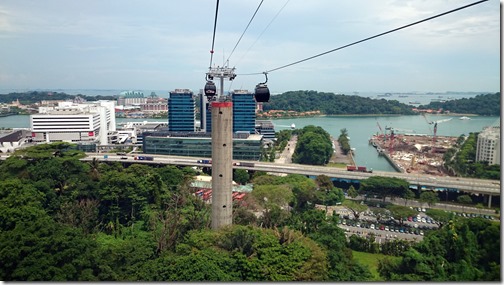 Sentosa Island Cable Car Singapore -006