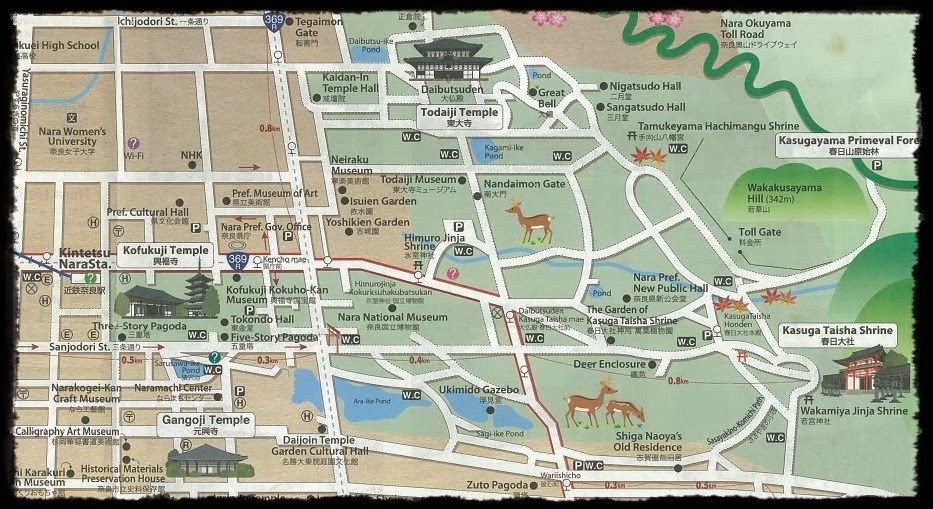 The Temples And Shrines Of Nara Park Visions Of Travel
