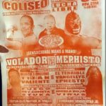 Lucha libre Mexican Wrestling night : Arena Coliseo, Mexico City
