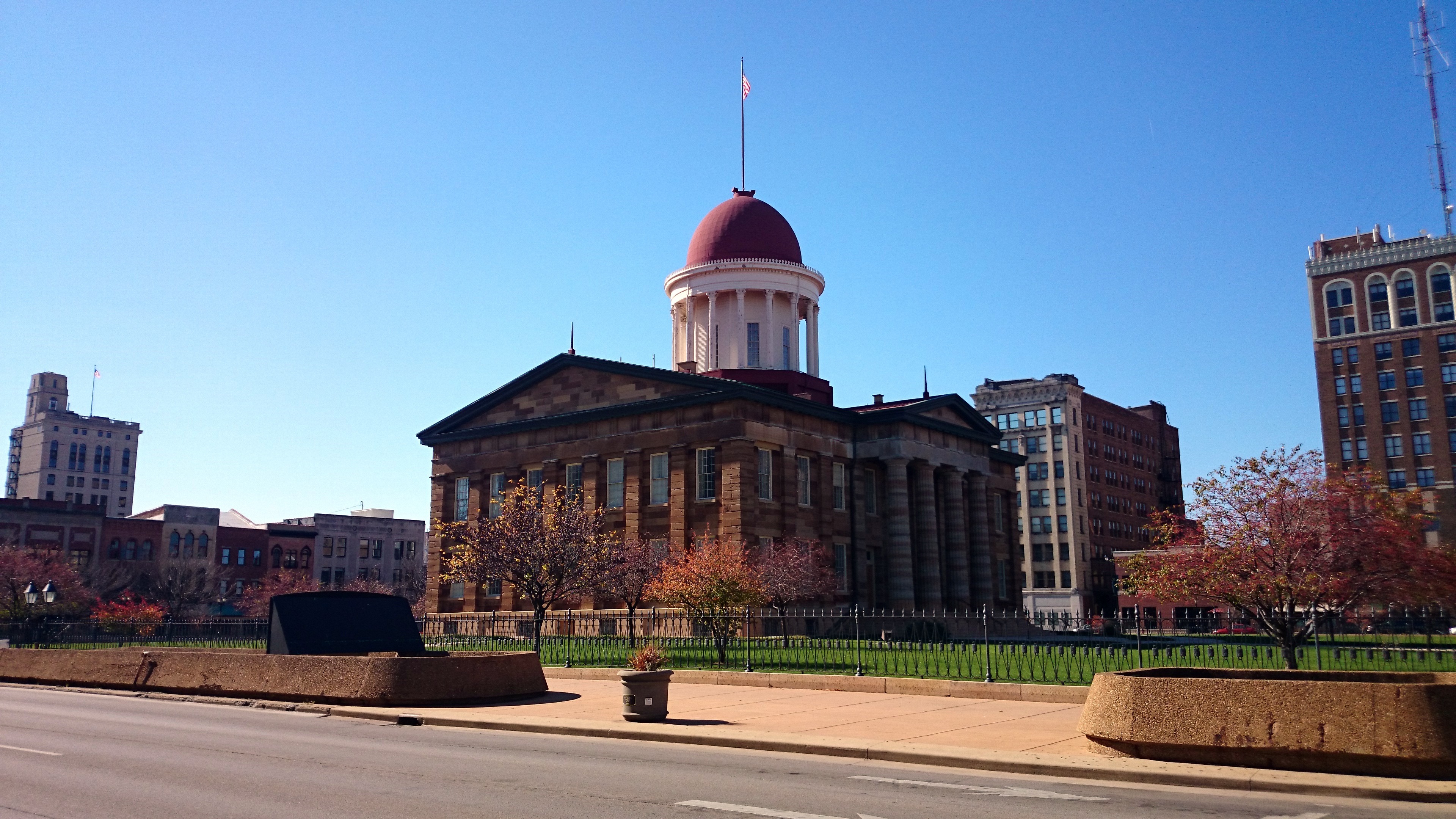 Illinois Old State Capitol Springfield Visions of Travel