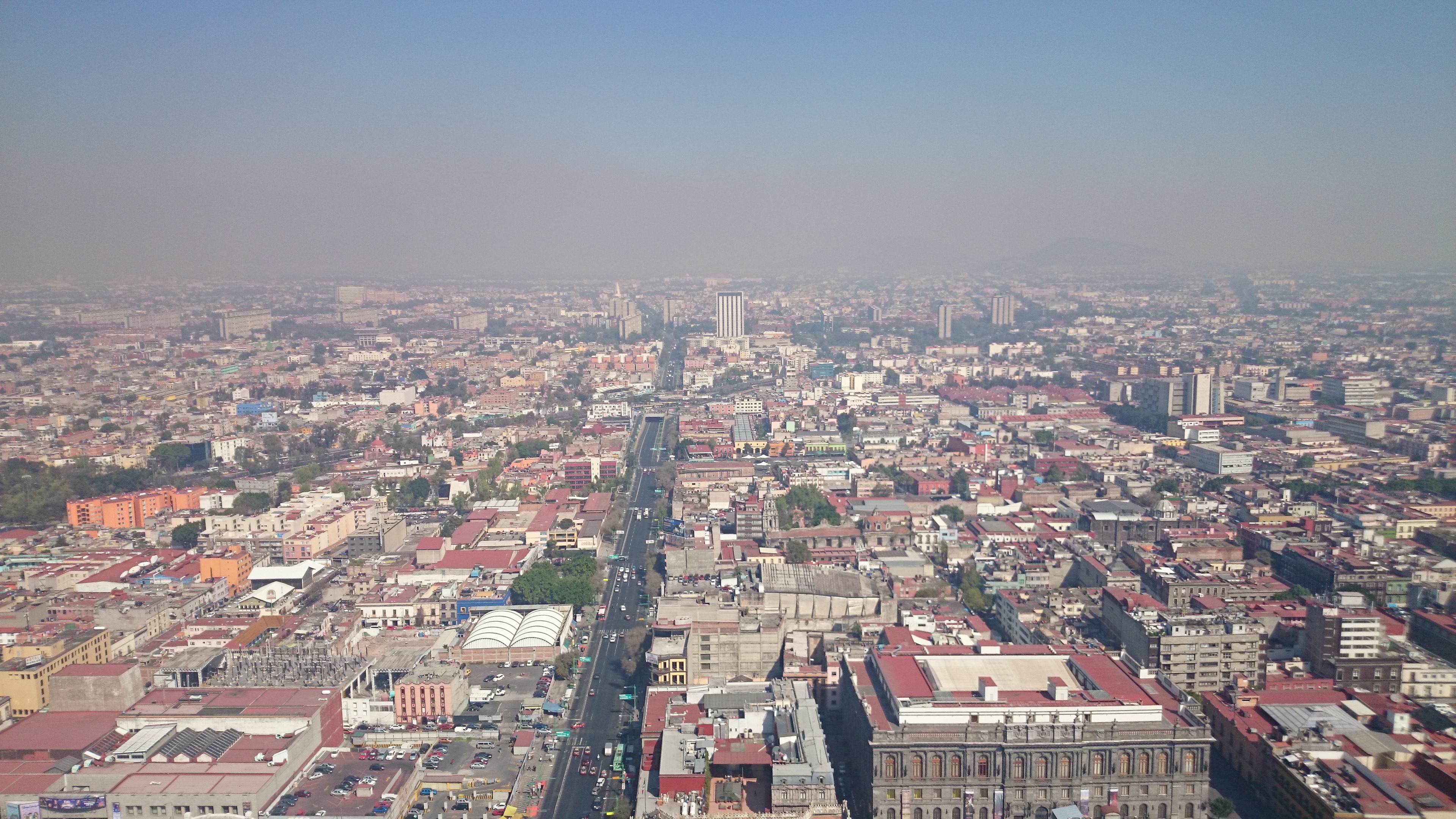 Mexico City from above: Torre Mirador Latinoamericana Observation Deck
