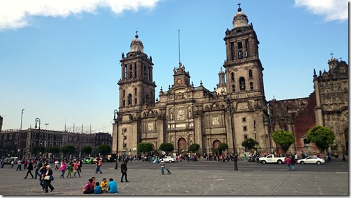 Mexico City Metropolitan Cathedral Zocalo Plaza de la Constitucion (11)