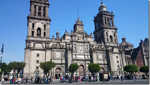 Mexico City Metropolitan Cathedral Zocalo Plaza de la Constitucion (8)