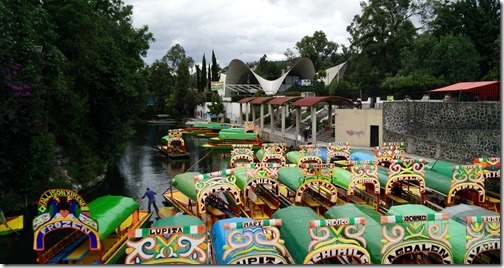Ancient canals of Xochimilco  Mexico City (1)