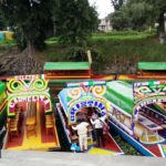 Ancient canals of Xochimilco : Mexico City