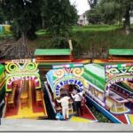 Ancient canals of Xochimilco : Mexico City