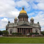 Scenic views of Saint Petersburg from Saint Isaac’s Cathedral