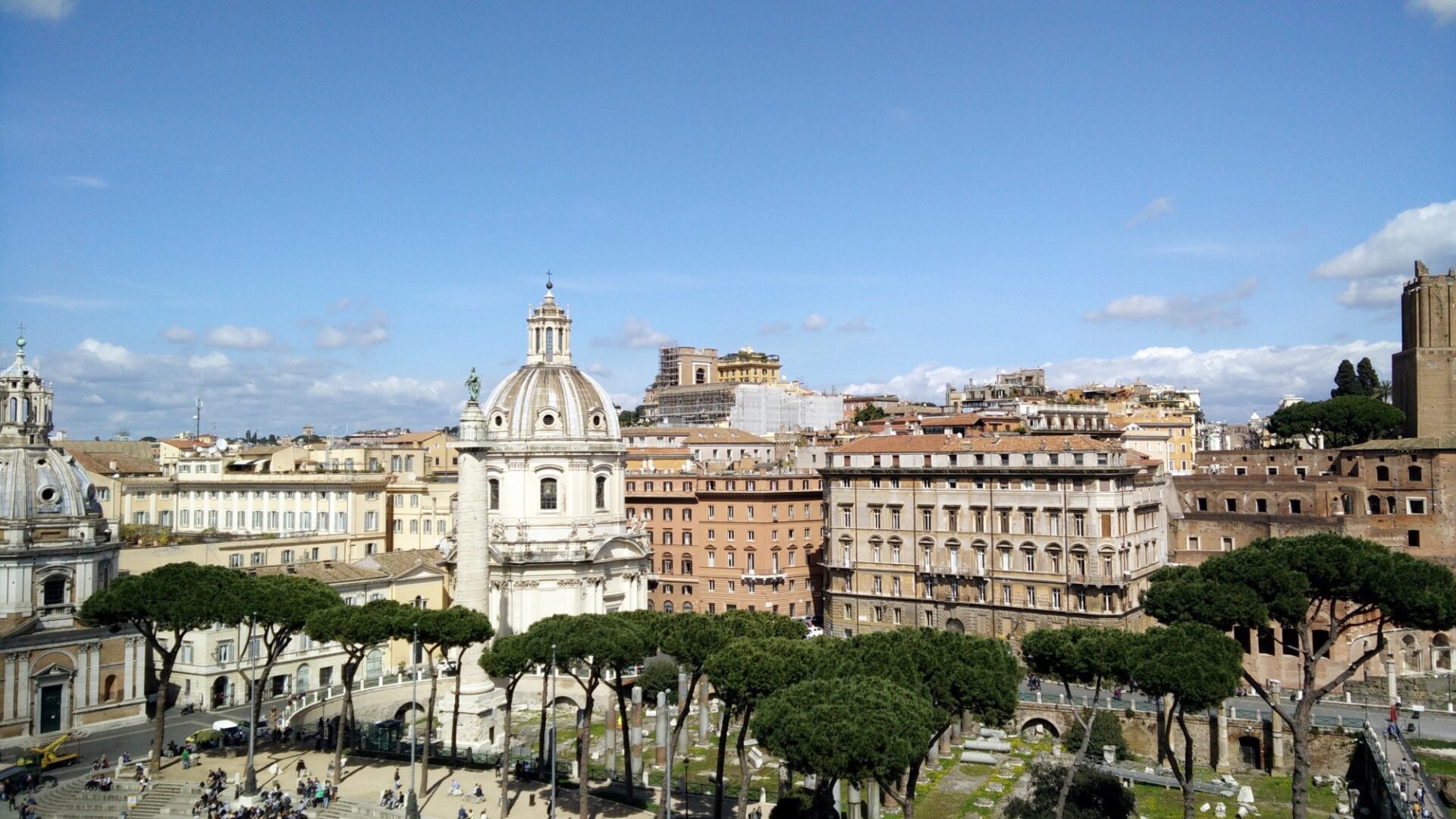 Terrace Of The Chariots Views Of Altare Della Patria Rome Visions Of Travel