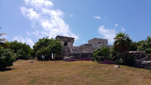Mayan Ruins at Tulum Archeological Site Mexico-032