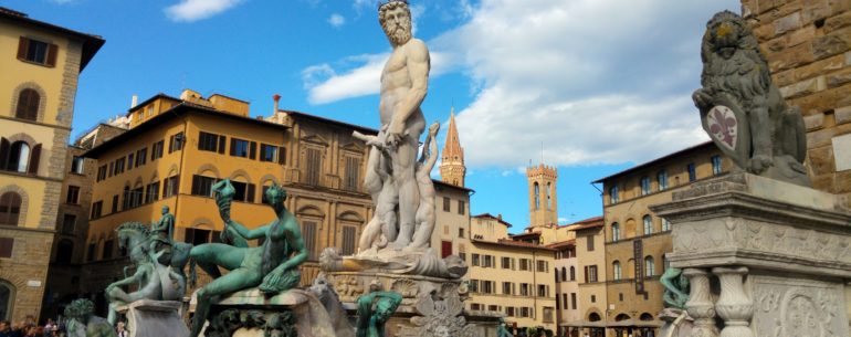 Piazza della Signoria Florence Italy-003
