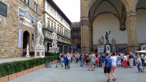 Piazza della Signoria Florence Italy-004