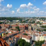 Saint Mary Church observation tower : Gdansk Poland