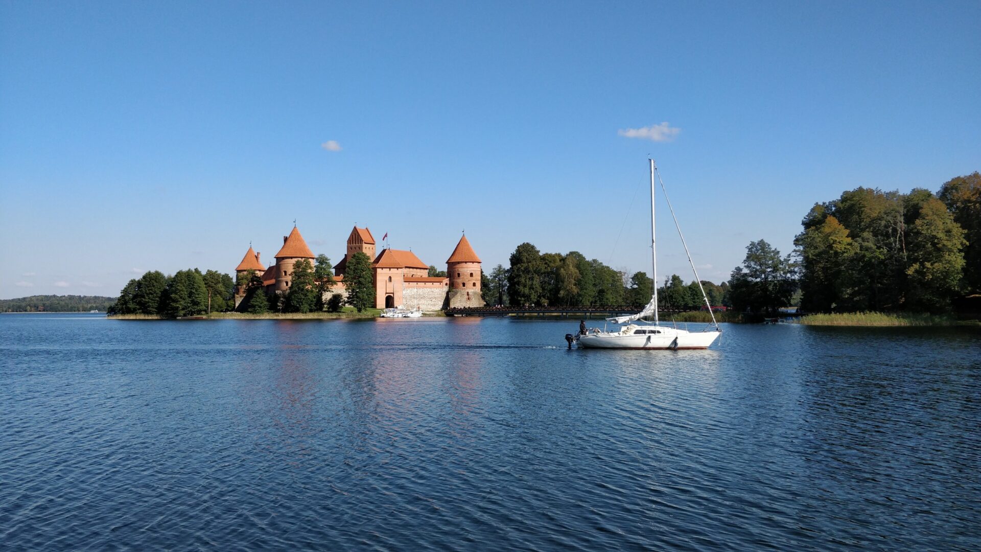 trakai castle : lithuania