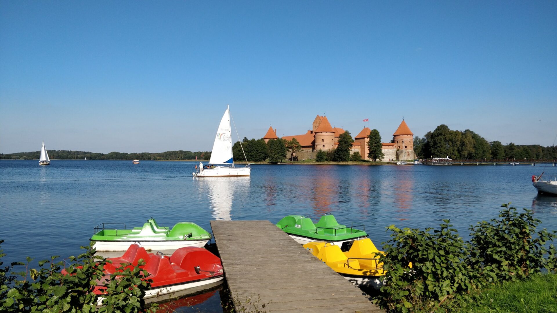 trakai castle : lithuania