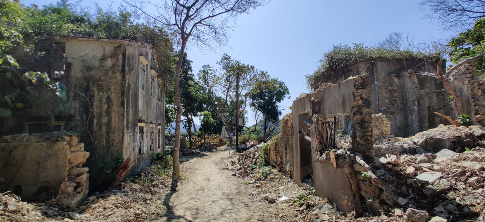 Yim Tin Tsai deserted Hakka Christian ghost village Sai Kung